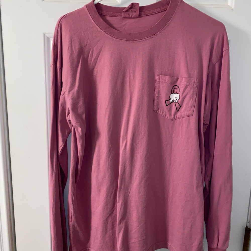 Ivory Ella pink long sleeve shirt